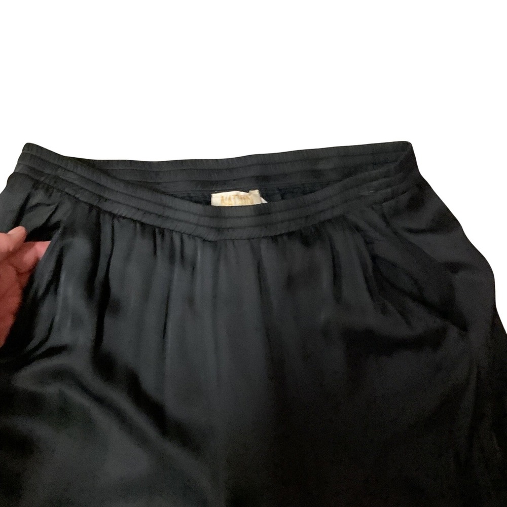 Nation LTD Women's Elastic Waist Lounge Balloon Leg Jogger Pants Black Sz Small - Picture 3 of 11